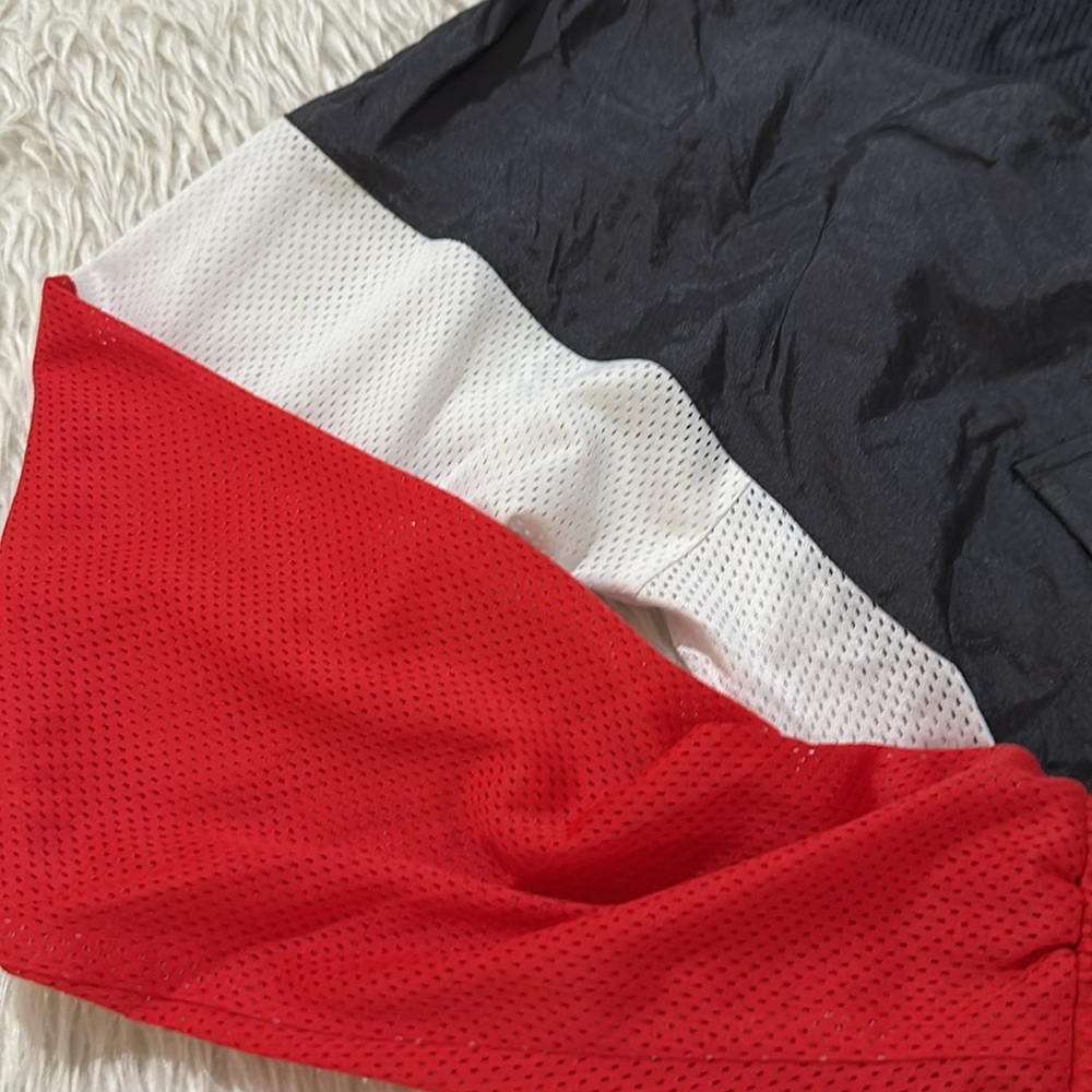 Champion blue red and white cropped Wind Breaker size xs - Picture 4 of 7
